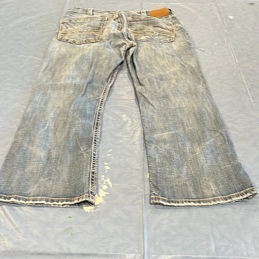 Men’s silver Craig size 34